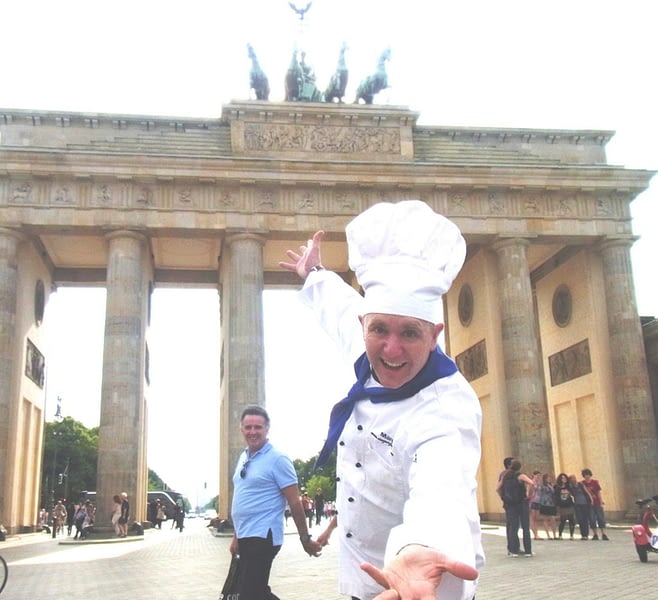 Marco the singing chef in Berlin, Germany