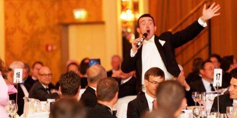 opera singing waiters